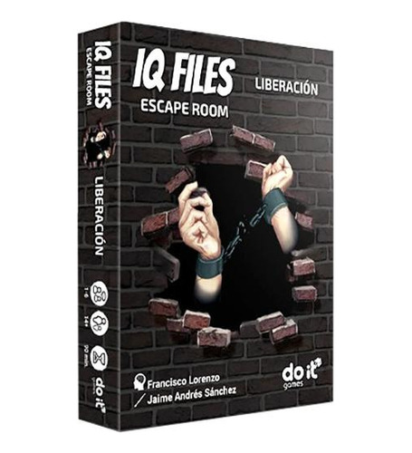 Juego De Mesa Cartas Escape Room Iq Files Liberacion Español