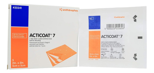 Smith & Nephew Acticoat 7 5x5 Cm. 1 Pieza