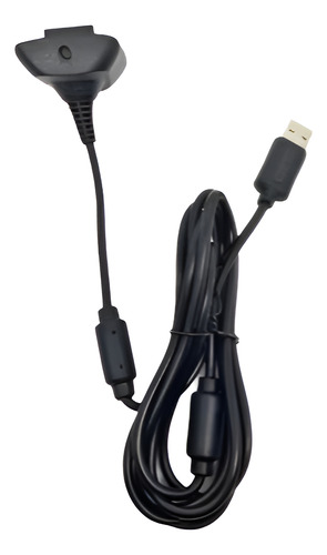 2 En 1 Carga Y Juega / Cable Cargador Control Para Xbox 360