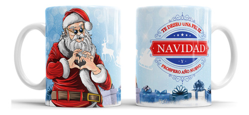 Tazas Navideñas Sublimadas - Diseños Personalizados 11 Onzas