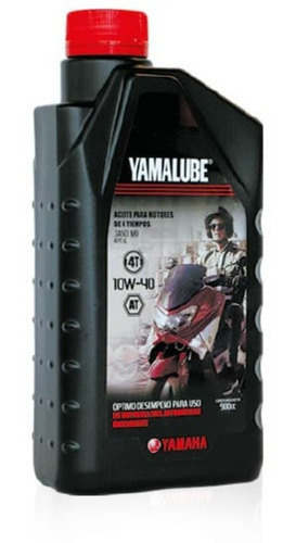 Aceite Yamalube At 10w40 Mineral Motos Scooters 1 Litro