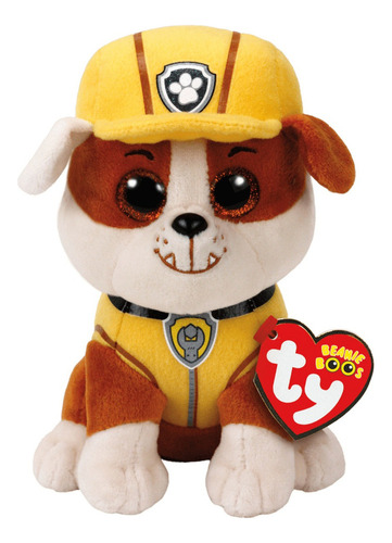 Paw Patrol Rubble Dog, Juguete De Peluche Con Forma De Anima