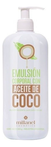 Emulsion Corporal Con Aceite De Coco Millanel