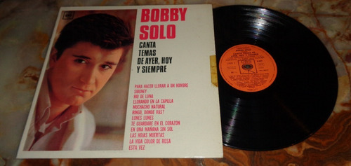 Bobby Solo - Canta Temas De Ayer Hoy Y Siempre - Vinilo Arg.