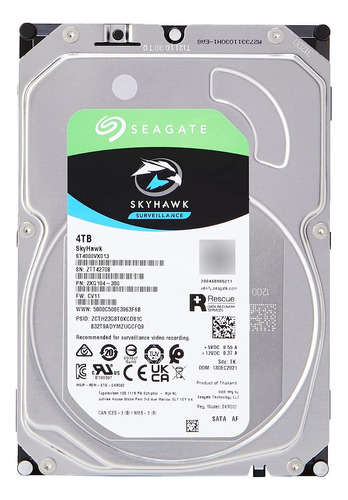 Disco Duro Seagate 4tb Sata Iii 3.5 In Pc/dvr/nvr Vigilancia