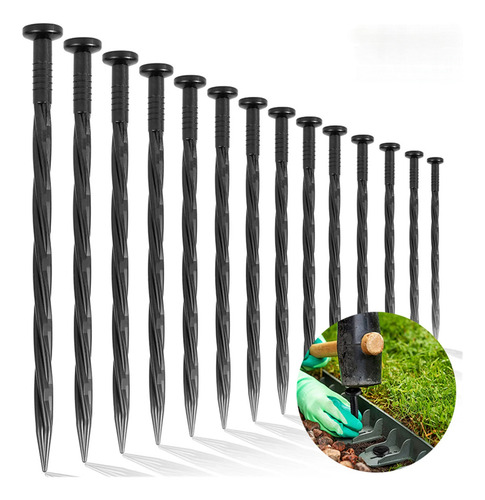 Estacas Jardín Y Pinos De Césped, Grapas De Paisaje 60pcs