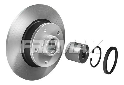 Discos De Freno X 2 Renault Fluence Traseros C/abs Y Ruleman