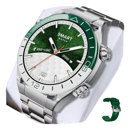 Nfc Reloj Inteligente 51mm Smart Watch Hombre Bluetooth Llamadas Gps Motion Track Asistente De Voz