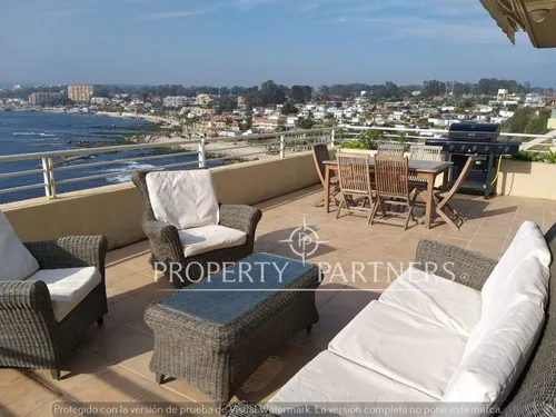 Algarrobo, Espectacular Departamento En Arriendo.
