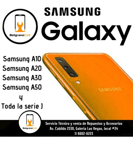 Imagen 1 de 6 de Servicio Técnico Samsung A10 A20 A30 A50 Y Toda La Serie J
