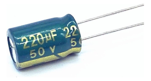 Capacitor Electrolítico 220uf 50v Pack X 10