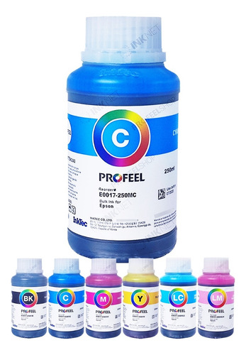 Tinta Profeel 250ml Corante E0017 Para Ep L4160 L4260 L4150
