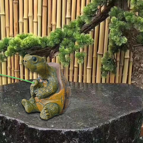 Figura Animal Fishing Tortuga Estatua Accesorios De Jardín