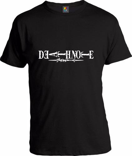 Remera Personalizada Diseño Death Note - Otaku 1 Ok Creativo