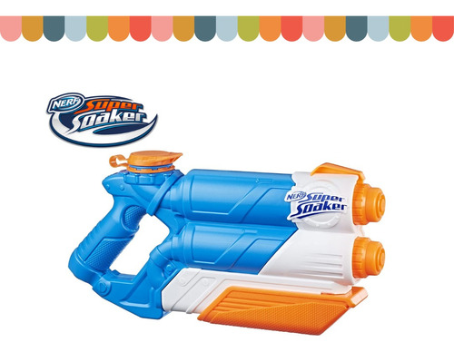 Nerf Super Soaker Twin Marea Lanzador De Agua