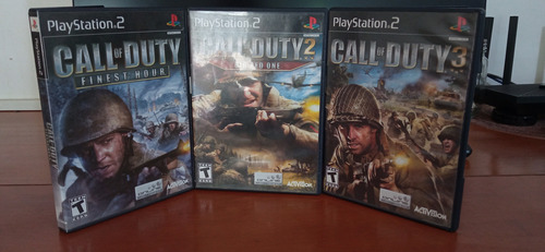 Saga Call Of Duty - Playstation 2 - Originales