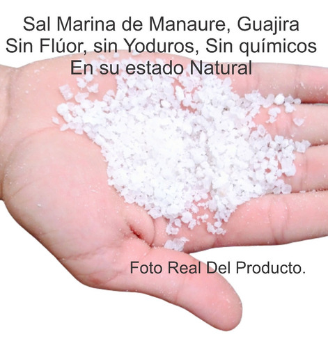 Sal Marina Gruesa 10 Lb Guajira - g a $76