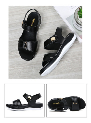 Sandalias De Mujer Cómodos Zapatos Casuales Playa Suave