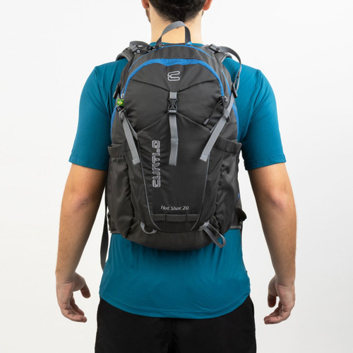 Mochila Curtlo Hotshot 20l Preto E Azul