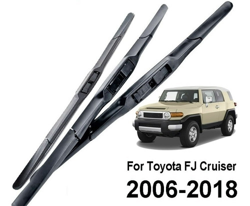 Imagen 1 de 5 de Toyota Fj Cruiser Plumillas Delanteras 2006-2018