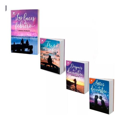 Saga Meses A Tu Lado 4 Libros - Joana Marcus