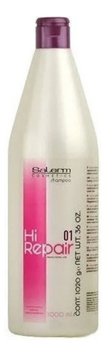 Salerm® Hi Repair Shampoo 1 Lt  Restaura Cabello Maltratado