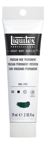 Tinta Acrílica Liquitex S1a 59ml Cor Viridian Hue Permanent 4 - 398