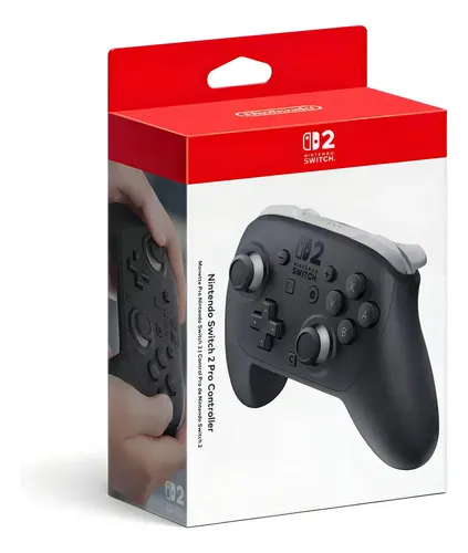 Mando Inalámbrico Nintendo Switch 2 Pro Controller Negro