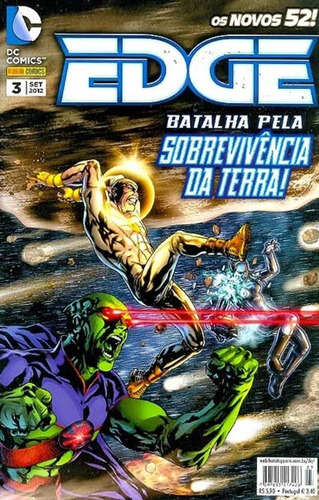 Edge 3 Stormwatch Bandoleiro Vodu Dc Comics Novos 52 Panini