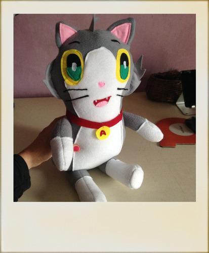 Peluche De El Gato Acenix De Los Compas De 50cm U Otros
