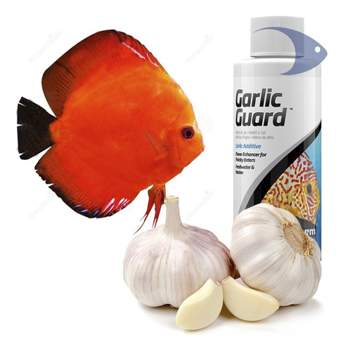 Seachem Garlic Guard 250ml Suplemento Ajo Concentrado Discos