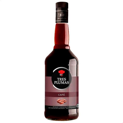 Licor Tres Plumas Sabor Cafe Pack X6 - 01mercado