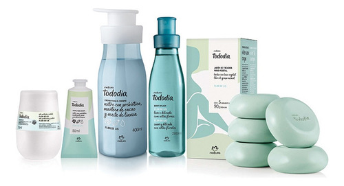 Kit Regalo Productos Natura Tododia Flor De Lis Completo