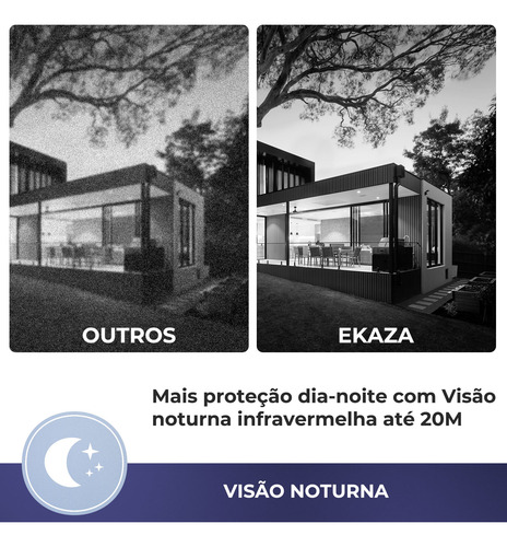 Câmera De Segurança Wifi Dome Externa Vigilância Com Audio