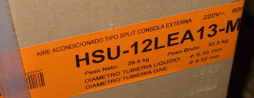 Imagen 5 de 6 de Aire Acondicionado Silencioso Split Hayer Hsu-12lea13-m