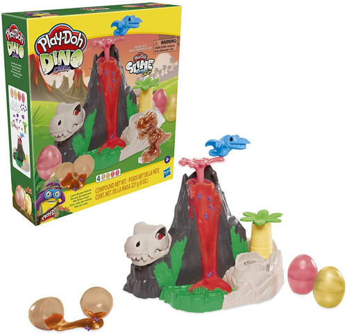 Play-doh Dino Crew Dino Isla De Volcan *sk