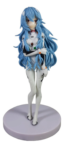 Figura Rei Ayanami - Evangelion 18cm En Bolsa