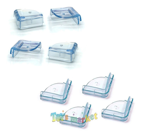 Imagen 2 de 5 de Esquineros De Silicona 3m Punteras Para Mesa Baby Innovation