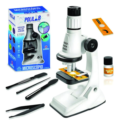 Microscópio Infantil Polilab - Polibrinq