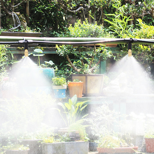 Nuevo 10 Boquillas De Agua De Nebulización Con Conector En