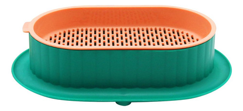 Seed Sprouter Bandeja Gatos Verde Laranja Verde Laranja