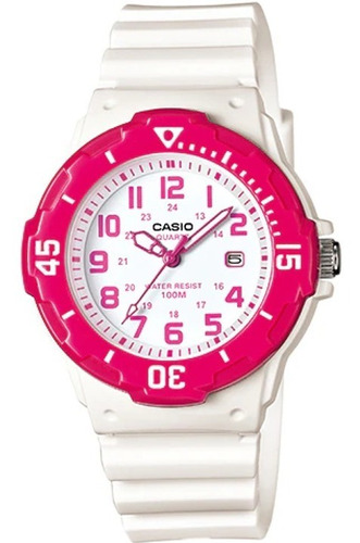 Reloj Casio Quartz Lrw200 Niña Rosa *watchsalas* Full