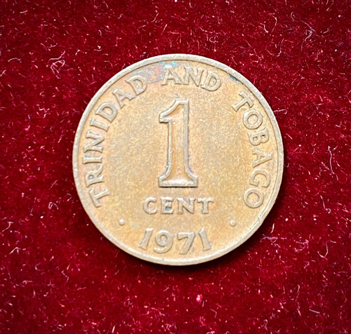 Moneda 1 Centavo Trinidad Y Tobago 1971 Km 1 (Usado)