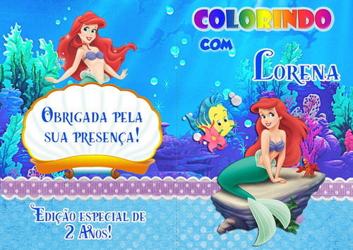 45 Livros De Colorir Com Lápis Frozen 2 - Tam. Grande