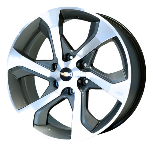 Rodas Trailblazer | Grafite Diamantada | Aro 22 | Pick-up