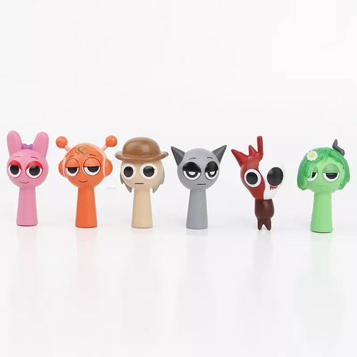 Dd Y 24 Unidades Incredibox Ornaments Sprunki Rhythm Box