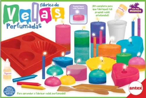 Kit Fabrica De Velas Perfumadas Juegos Manualidades