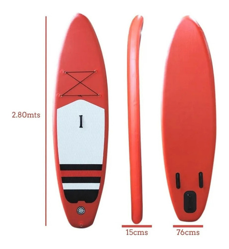 Imagen 2 de 3 de Tabla Stand Paddle Board S280-1/2 Mundo Kanata