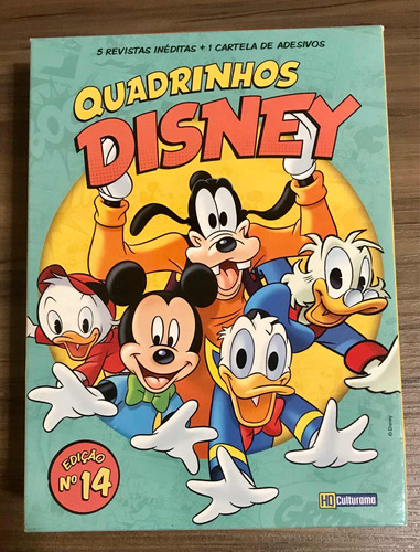 2309 Hq Box Quadrinhos Disney #14 Culturama (acoferta) [col]