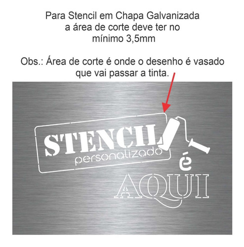 Stencil Estencil Molde Vasado Letra Vazada Logo Nomes